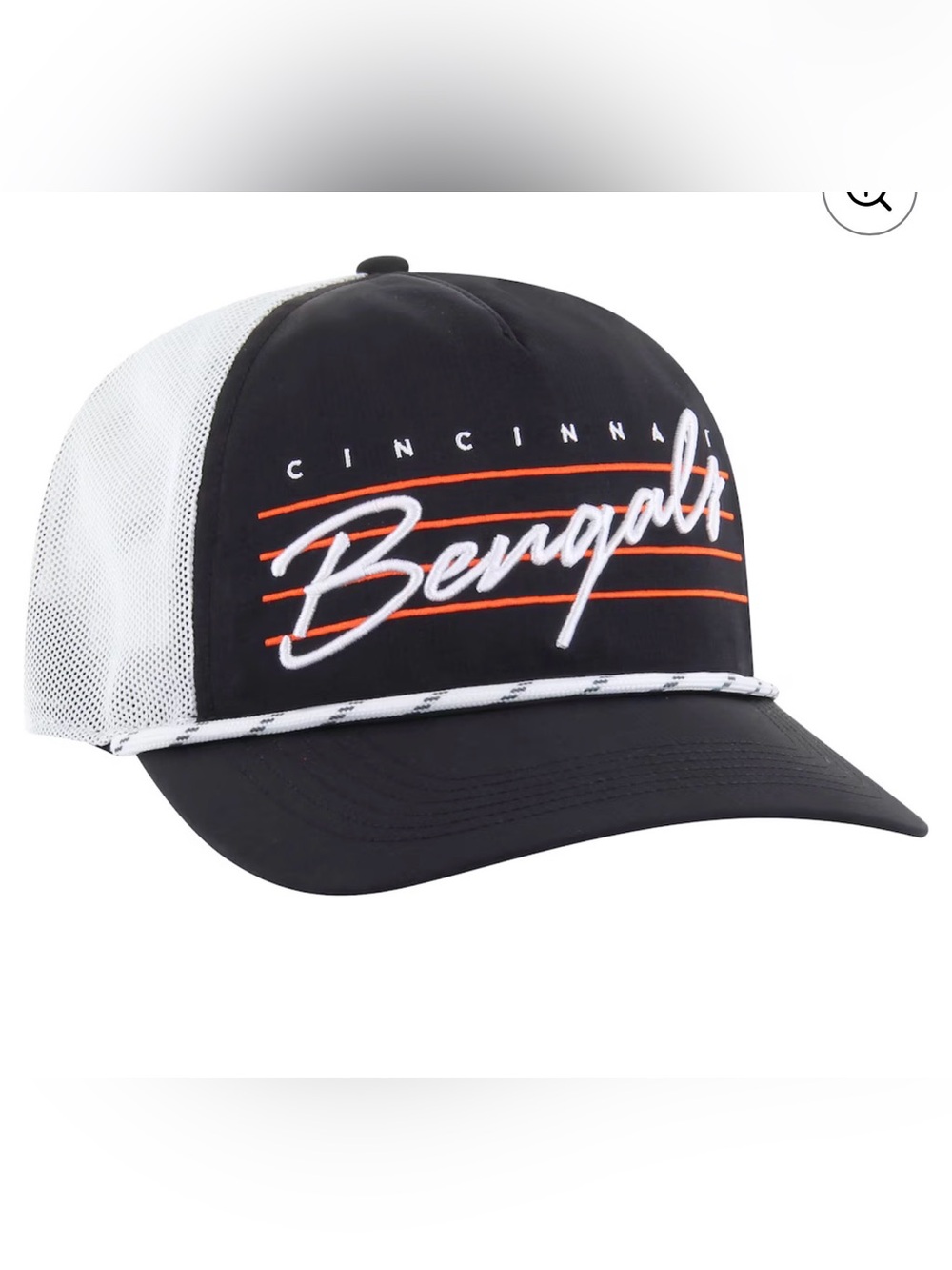 Cincinnati Bengals '47 Downburst Relaxed Hitch Trucker Adjustable Hat Size: OS